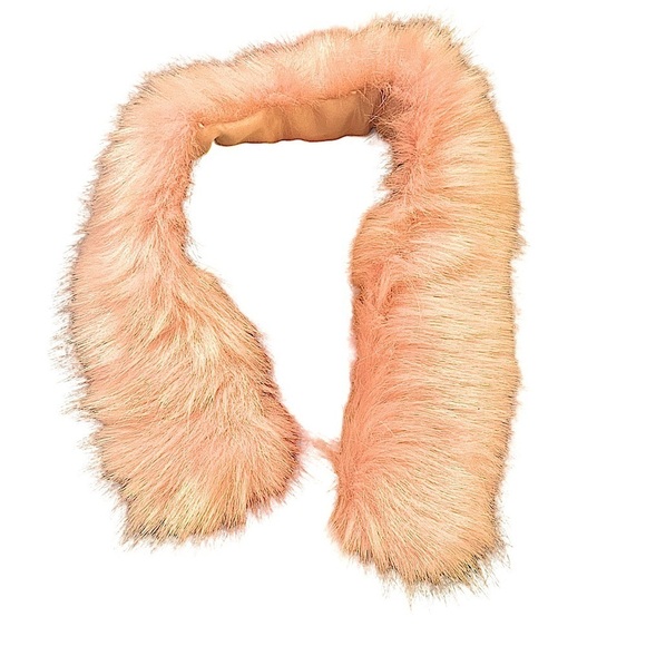 Unbranded Barbie Pink Faux Fur Collar - Picture 2 of 6